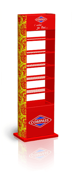 Рекламен дисплей COMPASS